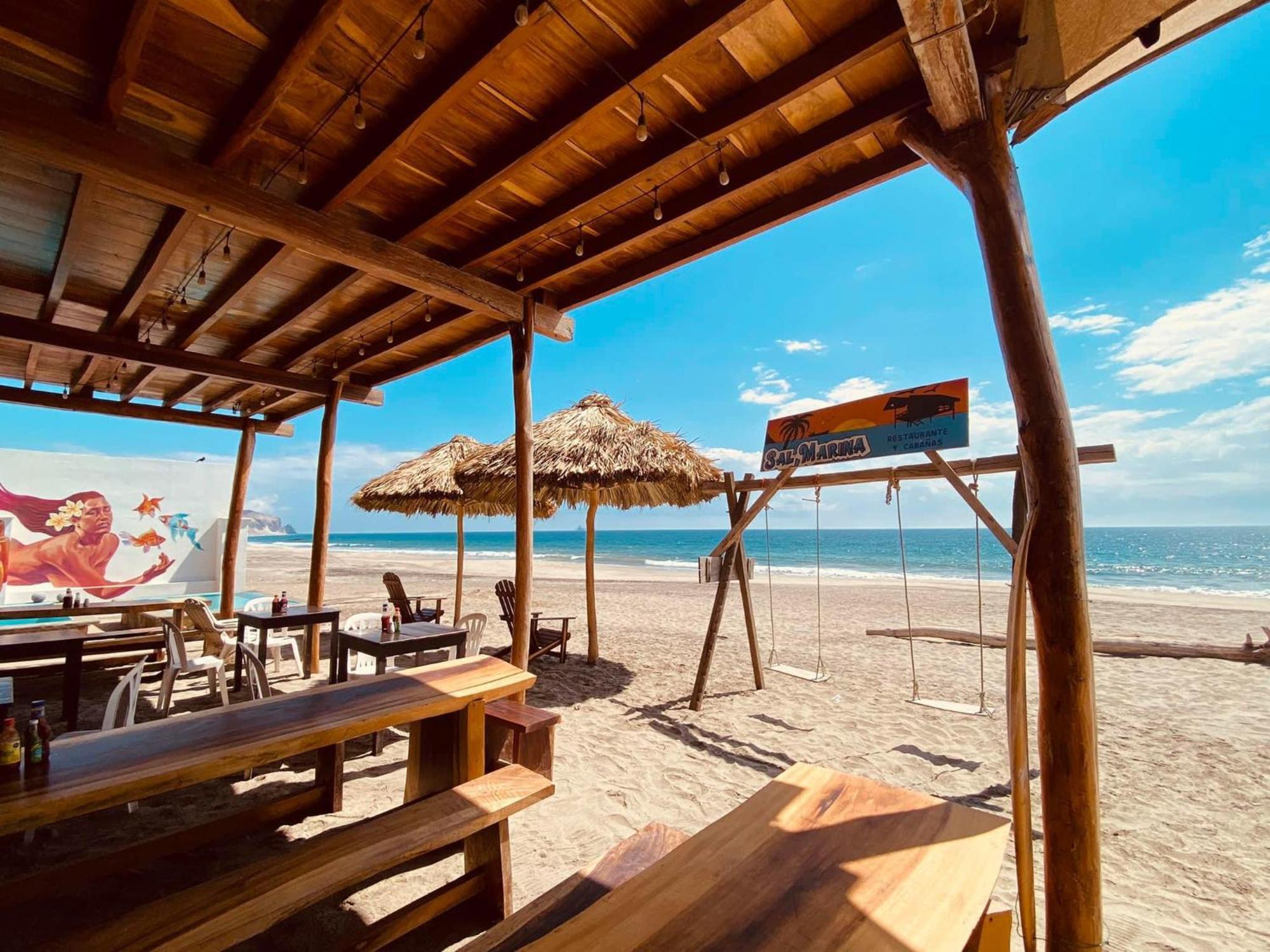 Sal Marina Restaurante Y Cabanas Salina Cruz Exterior foto